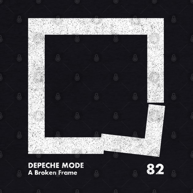 A Broken Frame / Minimal Graphic Design Tribute by saudade